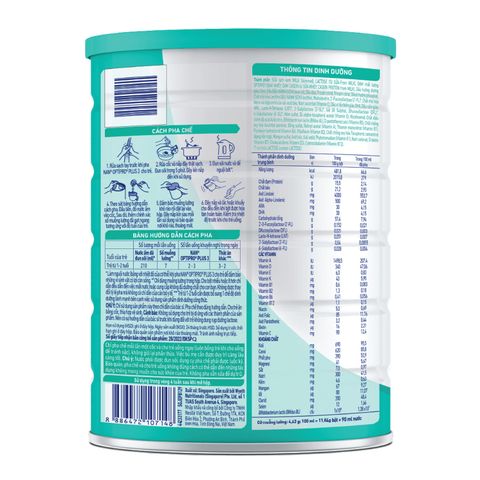  Sữa Nan Optipro Plus số 3 5-HMO 850g (1-2 tuổi) (LON) 