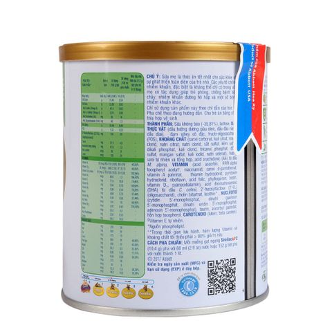  S-Sữa similac số 2 IQ HMO 6-12 tháng 400g 