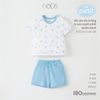 Bộ CTCV Nous pettit áo trắng in sao xanh 6m