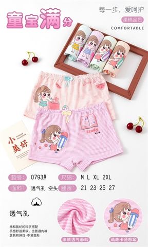  Set 2 chiếc quần chip đùi bé gái size M/L/XL 