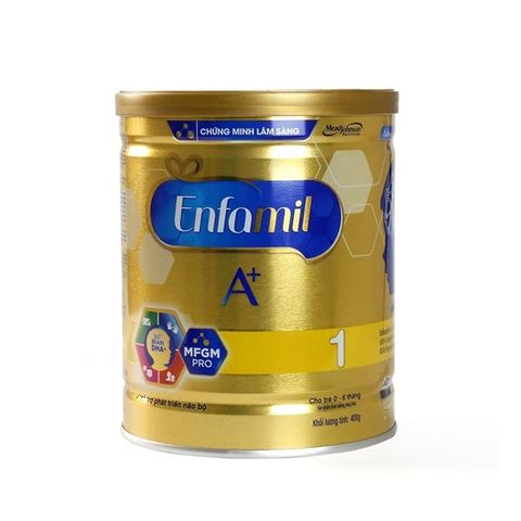  Enfamil A+ số 1 cho bé 0-6 tháng 400g 