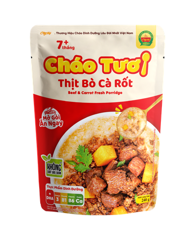  Cháo tươi Cây Thị thịt bò 260g 