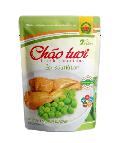  Cháo tươi Cây Thị ếch đậu hà lan 240g 7M+ 