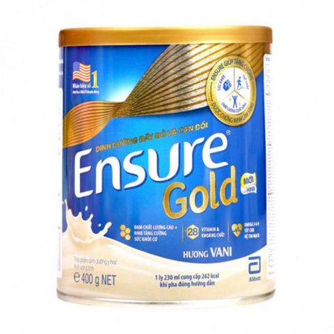  Sữa Ensure gold HMB hương vani 400g 