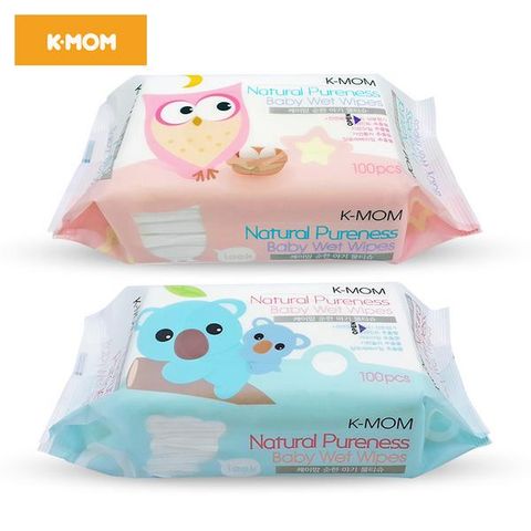  Khăn ướt cao cấp K-Mom Hàn Quốc (100c) 