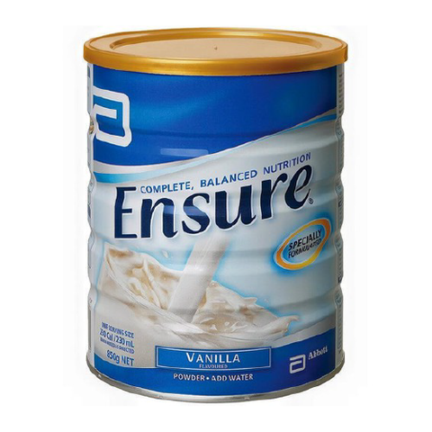  Sữa Ensure úc vị vani hộp 850g 