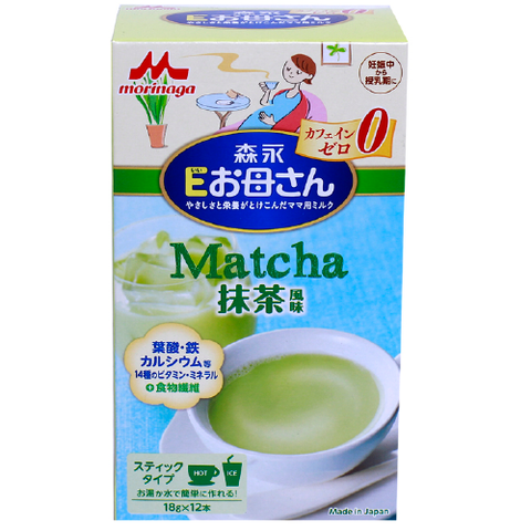  Sữa bầu Morinaga vị Matcha (12 gói) 