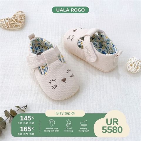  Giày tập đi Uala Rogo 5580 mèo size 130/140/150 