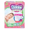 Bỉm quần mở một bên Bobby size NB-s 74 miếng (3-8kg)