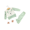 Bộ DTCV Mommom sợi tre bo gấu