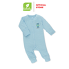 Body suit dài tay lật gấu xanh blue Lullaby size 6m NH688P