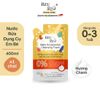 Nước rửa bình tạo bọt Bzu Bzu hương chanh 400ml 0M+