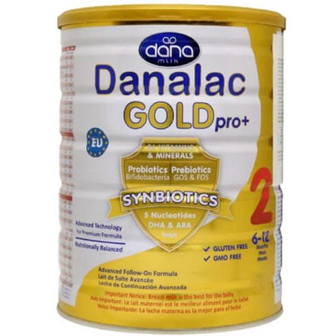  Sữa bột Danalac gold Pro+ số 2 - 400gr (6-12m)*12 