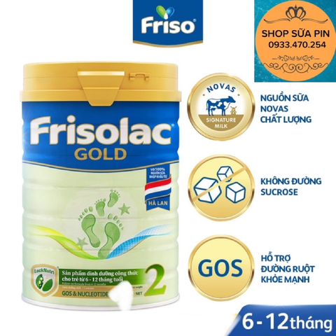  Sữa bột Frisolac Gold 2 380g 