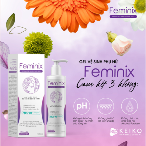  Gel vệ sinh phụ nữ Feminix 120ml 