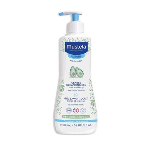  Gel tắm gội toàn thân 500ml cho da thường Mustela 