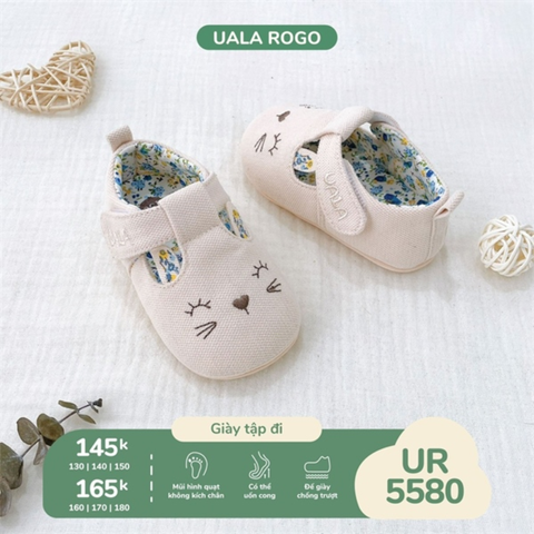  Giày tập đi Uala Rogo 5580 mèo size 160/170/180 