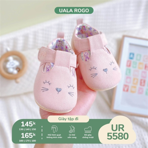  Giày tập đi Uala Rogo 5580 mèo size 160/170/180 