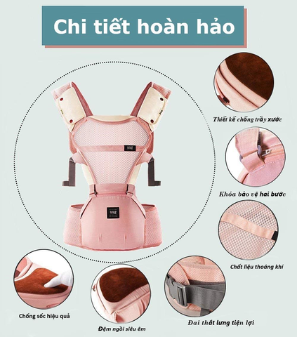  Địu AAG 019 hồng 