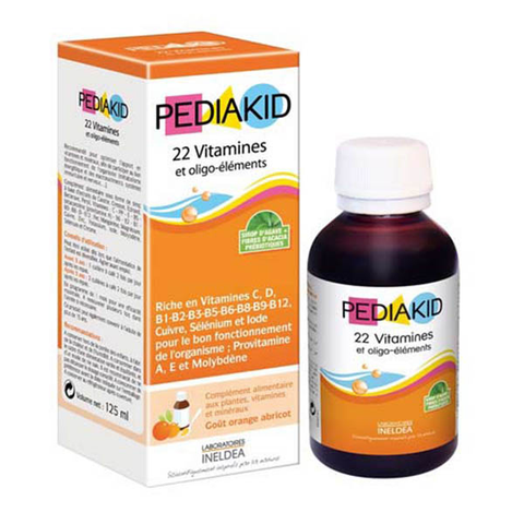  Siro Vitamin tổng hợp Pediakid 22 vitamins 125ml 