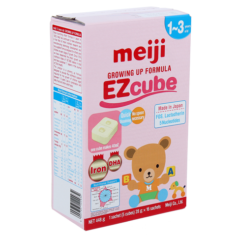  (Lẻ 1 thanh) Sữa Meiji thanh Nhập Khẩu số 1 (28g) cho bé từ 1-3 tuổi 