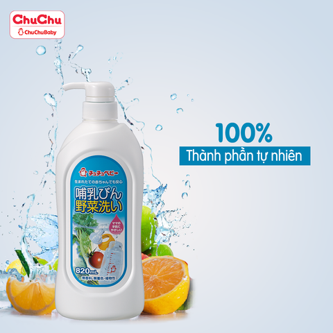  Nước rửa bình Chuchu 820ml 