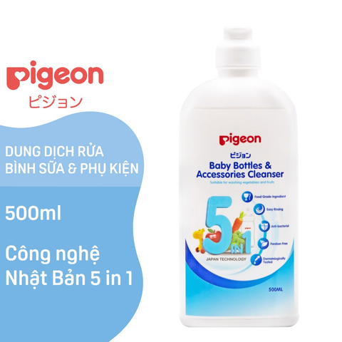  Dung dịch rửa bình sữa Pigeon 500ml Chai 