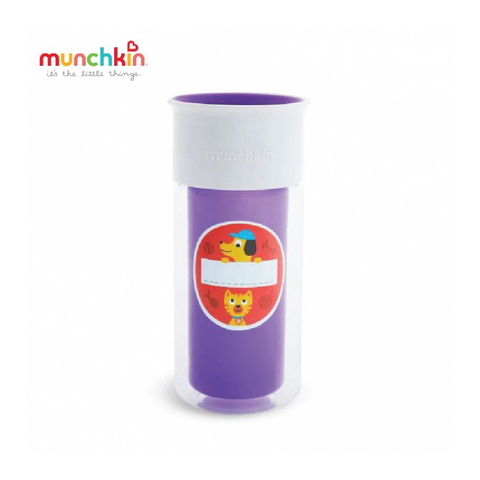  Cốc 360 độ chống đổ giữ nhiệt kèm Sticker Munchkin 