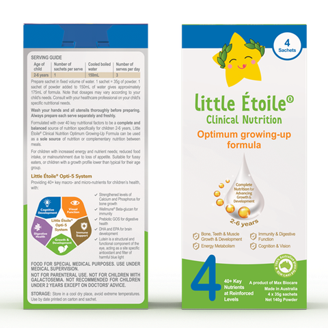  Sữa Little Étoile số 4 dạng thanh (2-6 tuổi) 