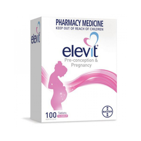  Vitamin bầu Elevit Pre-conception & Pregnacy (100 viên) 