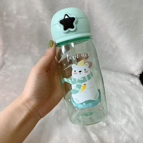  Bình uống nước Love Air 550ml 