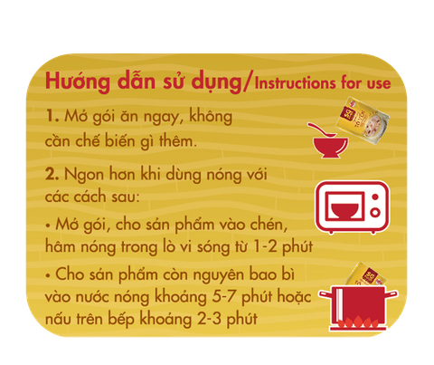  Cháo bổ dưỡng bồ câu yến mạch hạt sen 240g SGF 