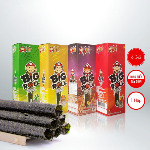  Rong biển Big Roll vị Thịt Nướng 3g *6 