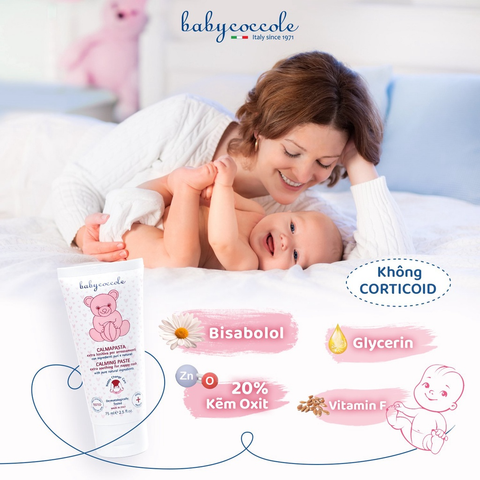  Kem chống hăm hoa cúc Babycoccole 75ml 0M+ 