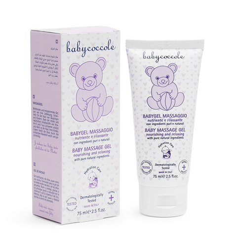  Gel massage hạnh nhân Babycoccole 75ml 0M+ 