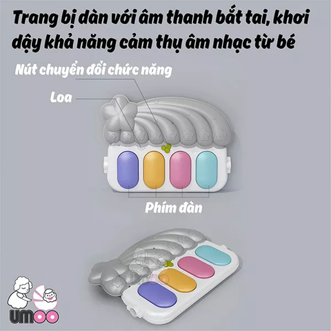  Thảm đàn Umoo UM7124 các màu 