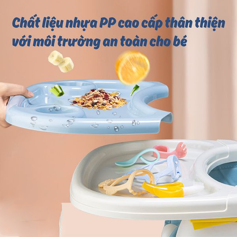  Ghế ăn đa năng Umoo màu hồng UM-0492 