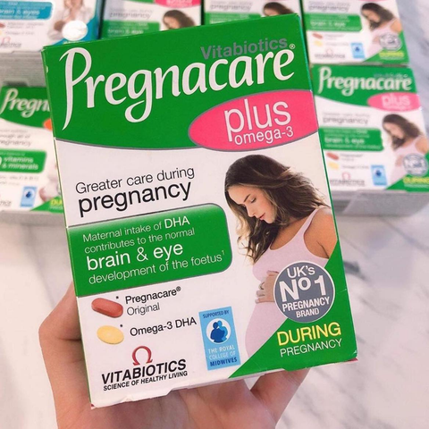  Vitamin bầu Pregnacare Plus Omega-3 (56 viên) 