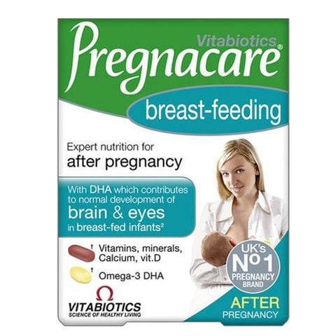  Vitamin cho con bú Pregnacare Breast-feeding (84 viên) 