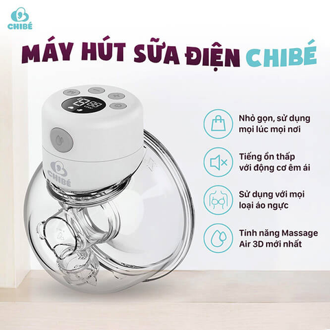  Máy hút sữa rảnh tay Chibé CB019 