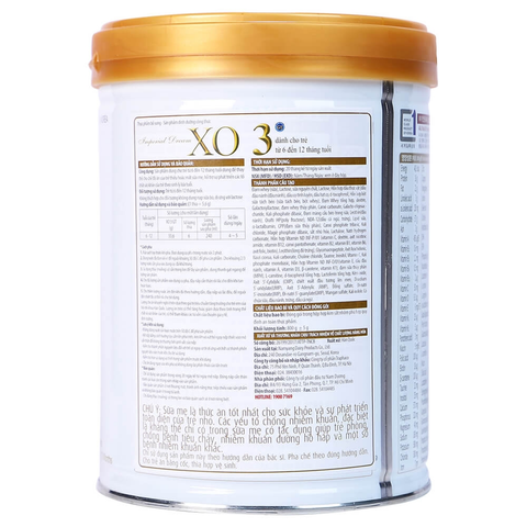  Sữa bột XO Imperial Dream số 3 800g 