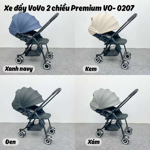  Xe đẩy Vovo 2 chiều Premium 0207 