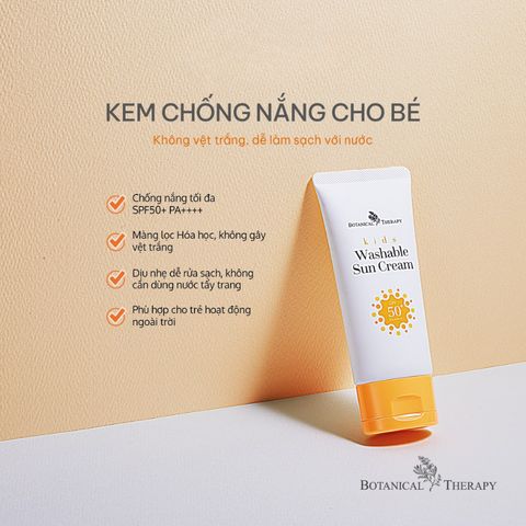  Kem chống nắng trẻ em Botanical Therapy 60ml 3Y+ 