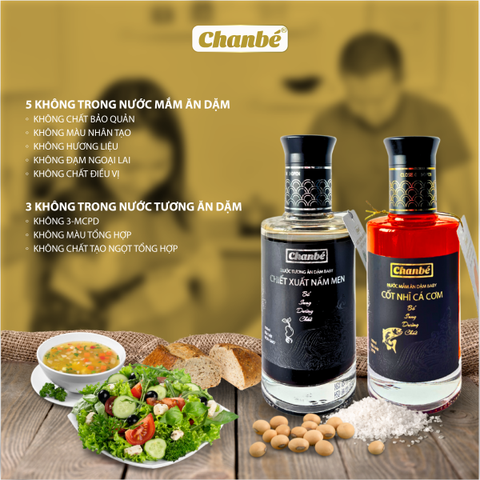  Nước mắm ăn dặm cốt nhĩ cá cơm Chanbé 35*N 100ml 