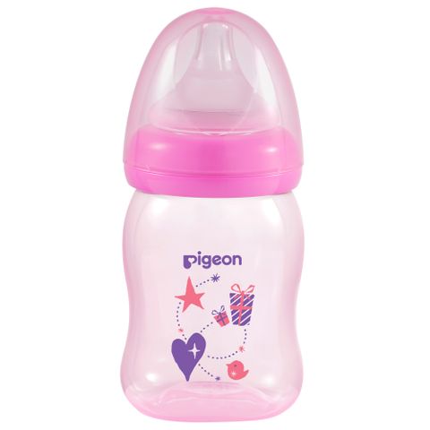  Bình sữa PP plus màu hồng Pigeon 160ml 