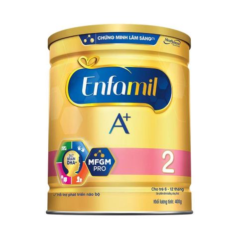  Enfamil A+ số 2 cho bé 6-12 tháng 400g 