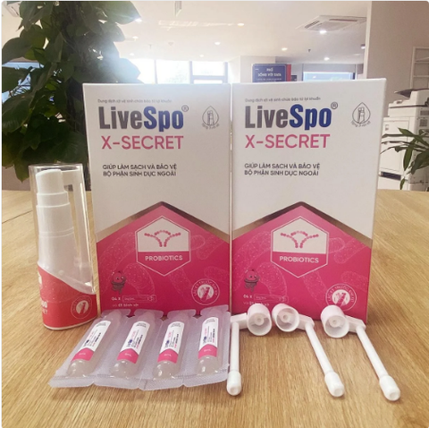  DDVS LiveSpo X-Secret khử mùi và cân bằng PH 