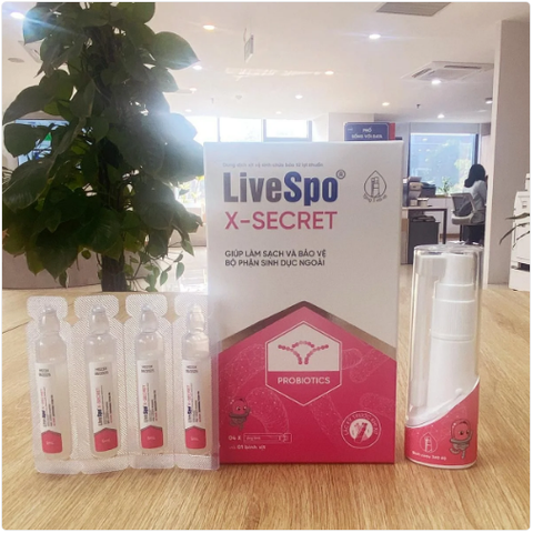  DDVS LiveSpo X-Secret khử mùi và cân bằng PH 