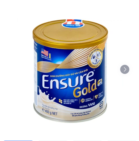  Sữa Ensure gold StrengthPro YBG hương vani 400g 