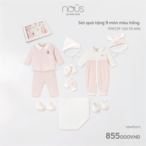  Set quà tặng 9 món Nous Newborn 